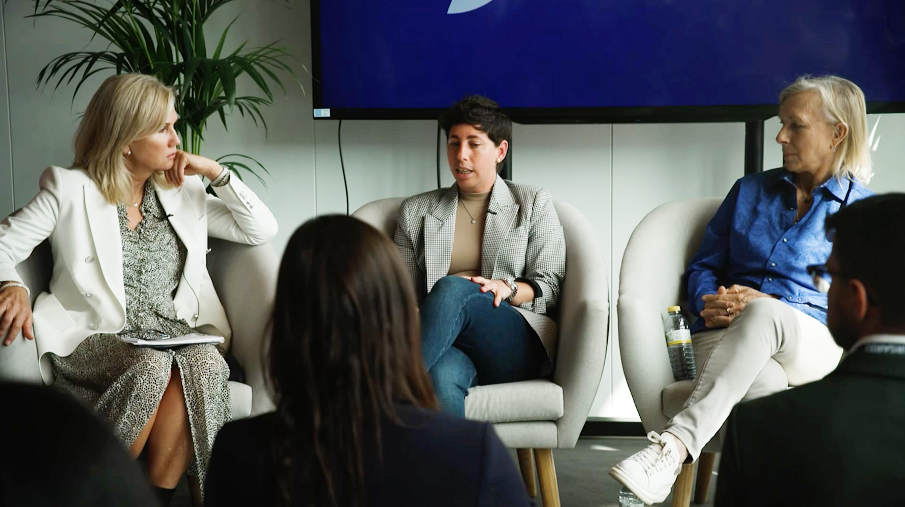 Tennis Legends talk about Hologic