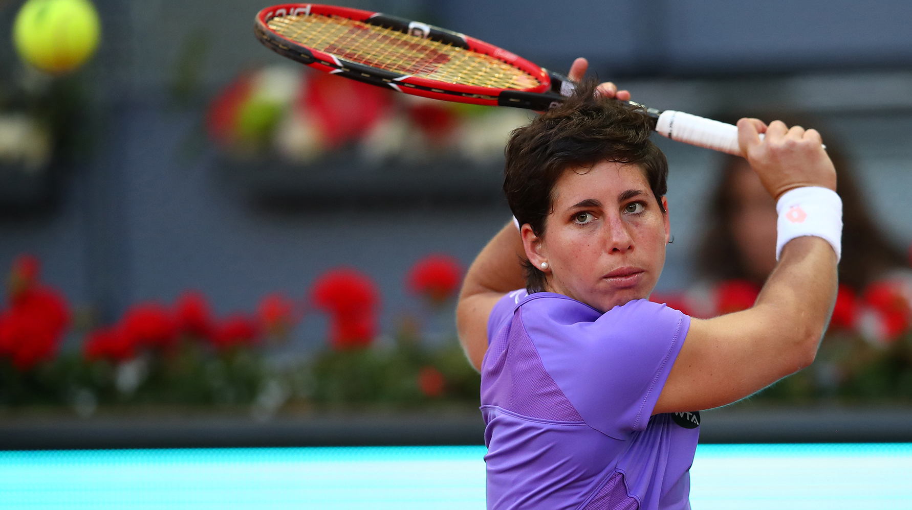 Cancer survivor and tennis luminary Carla Suarez Navarro