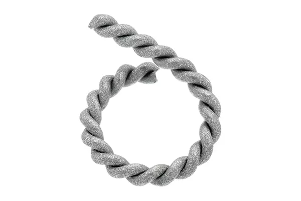 Breast biopsy marker device on white background