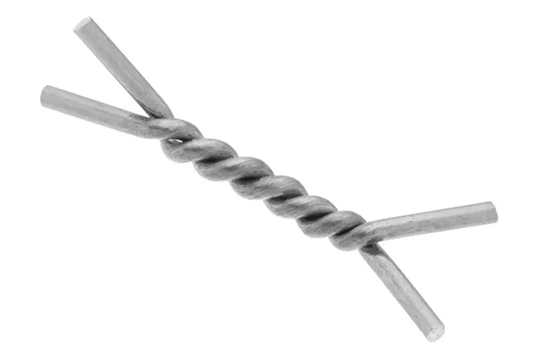 Breast biopsy marker device on white background